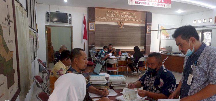 Kecamatan Pedan Melaksanakan Kegiatan Pendampingan Penyusunan APBDes