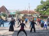 Senam Bersama ASN dan Karyawan Kecamatan Pedan