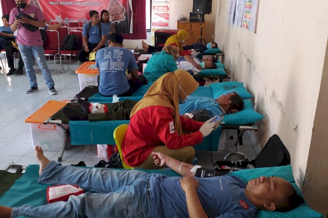 PMI Kecamatan Pedan Menyelenggarakan Kegiatan Donor Darah Sukarela