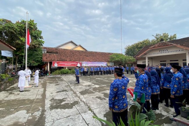 Upacara Hari Pahlawan 10 November 2022 di Kecamatan Pedan