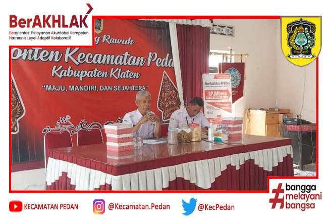 EVALUASI PPID KECAMATAN PEDAN TAHUN 2023
