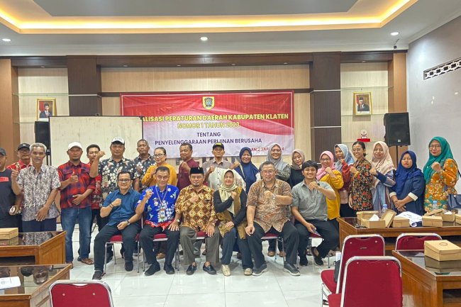 Sosialisasi Perda Kabupaten Klaten No. 1 Tahun 2023 Tentang Penyelenggaran Izin Berusaha di Kecamatan Pedan