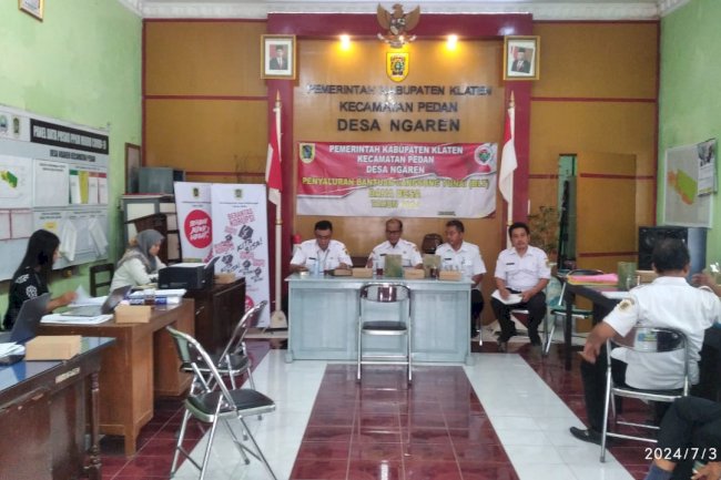 Monev administrasi Desa Ngaren