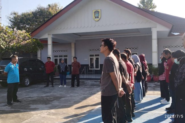 Apel pagi Kecamatan Pedan