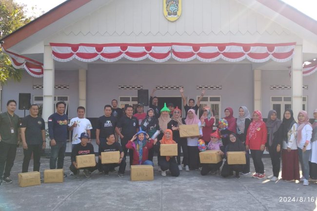 Giat lomba memeriahkan HUT RI ke 79 dengan berbagai macam lomba