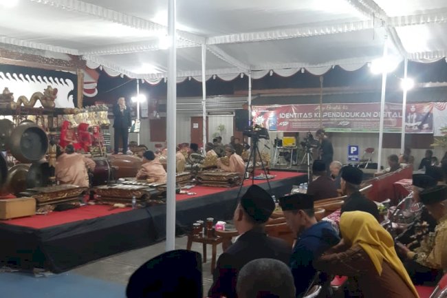 Malam pagelaran wayang kulit dalam rangka kegiatan Hari jadi kota Klaten yang Ke-220 dan Hari ulang tahun Republik Indonesia yang ke-79  Kecamatan Pedan Mengadakan pagelaran wayang Kulit dengan Lakon Gatutkaca Jadi Ratu