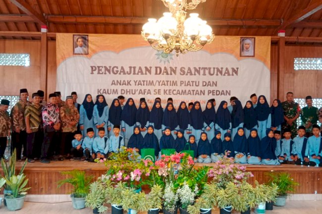 PIMPINAN CABANG AISYAH PEDAN SALURKAN BANTUAN YATIM PIATU DAN DHUAFA