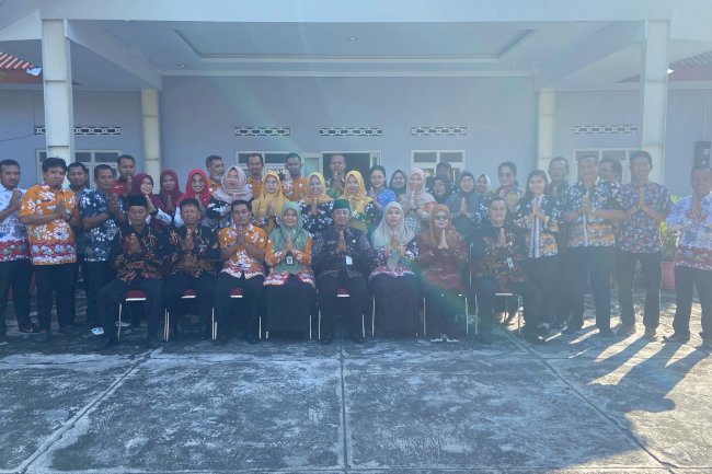 MASUK PERDANA SETELAH LEBARAN KECAMATAN PEDAN ADAKAN HALAL BIHALAL