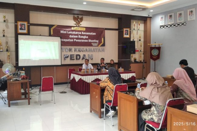 Mini Lokakarya Kevcamatan Dalam Rangka Percepatan Penurunan Stunting