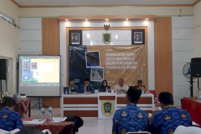 DISPERWASKIM Kabupaten Klaten mengadakan sosialisasi kegiatan pemanfaatan ruang wilayah