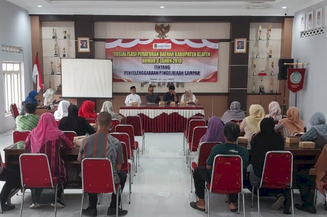 Sosialisasi Peraturan Daerah Kabupaten Klaten Nomor 6 Tahun 2018 Tentang Penyelenggaraan Pengolahan Sampah