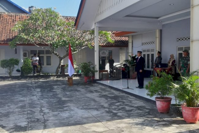 Pengukuhan Paskibraka Kecamatan Pedan 