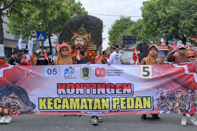 Mengikuti Karnaval Budaya Kabupaten Klaten