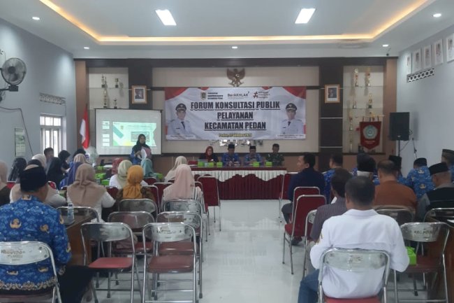 Forum Konsultasi Publik Pelayanan Kecamatan Pedan 