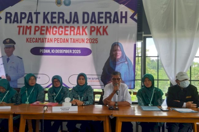 Rapat Kerja Daerah TIM Penggerak PKK Kecamatan Pedan Tahun 2025 