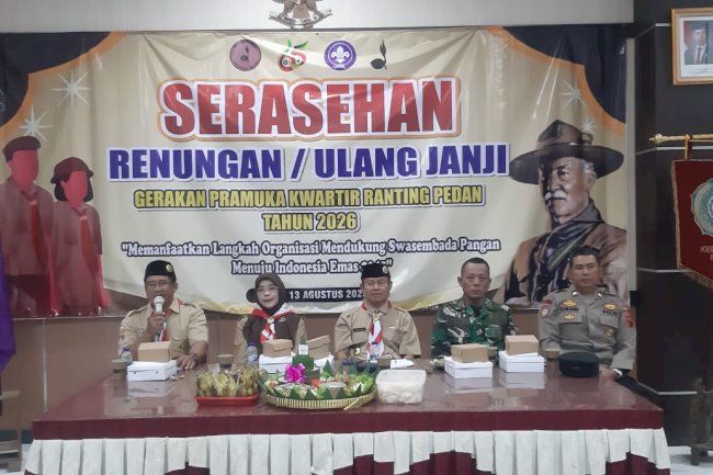 Sarasehan Renungan Ulang Janji Di Halaman dan Aula Kantor Kecamatan Pedan