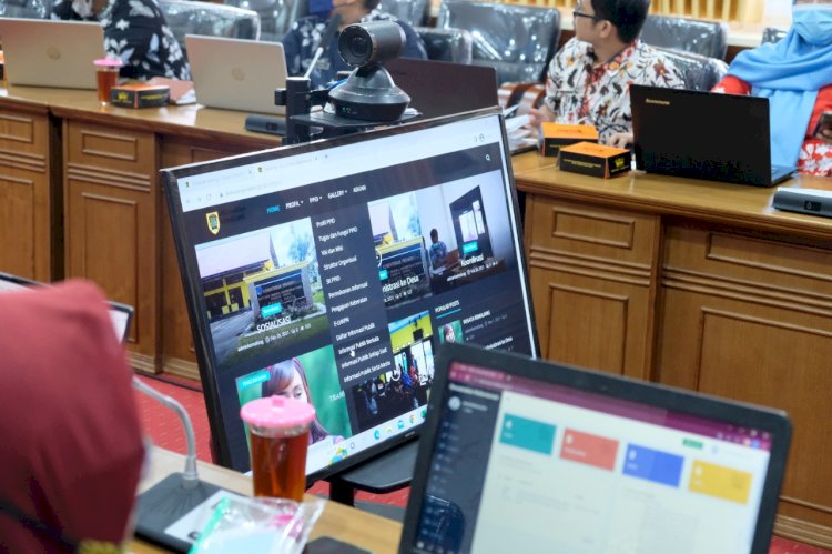 Jelang EKK, 26 Admin Website Kecamatan di Klaten Ikuti Bintek