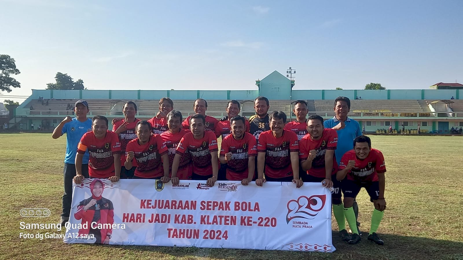 Mengikuti  kejuaraan hari jadi Kabupaten Klaten Ke 220 tahun 2024