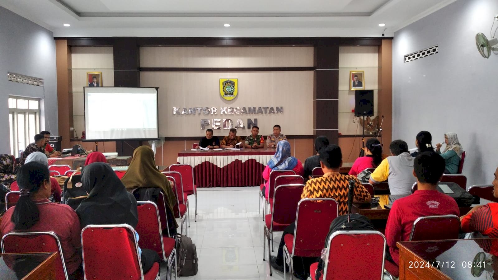 Rakor persiapan pembentukan Pasukan paskibraka untuk upacara HUT Ke 79 RI Tahun 2024 