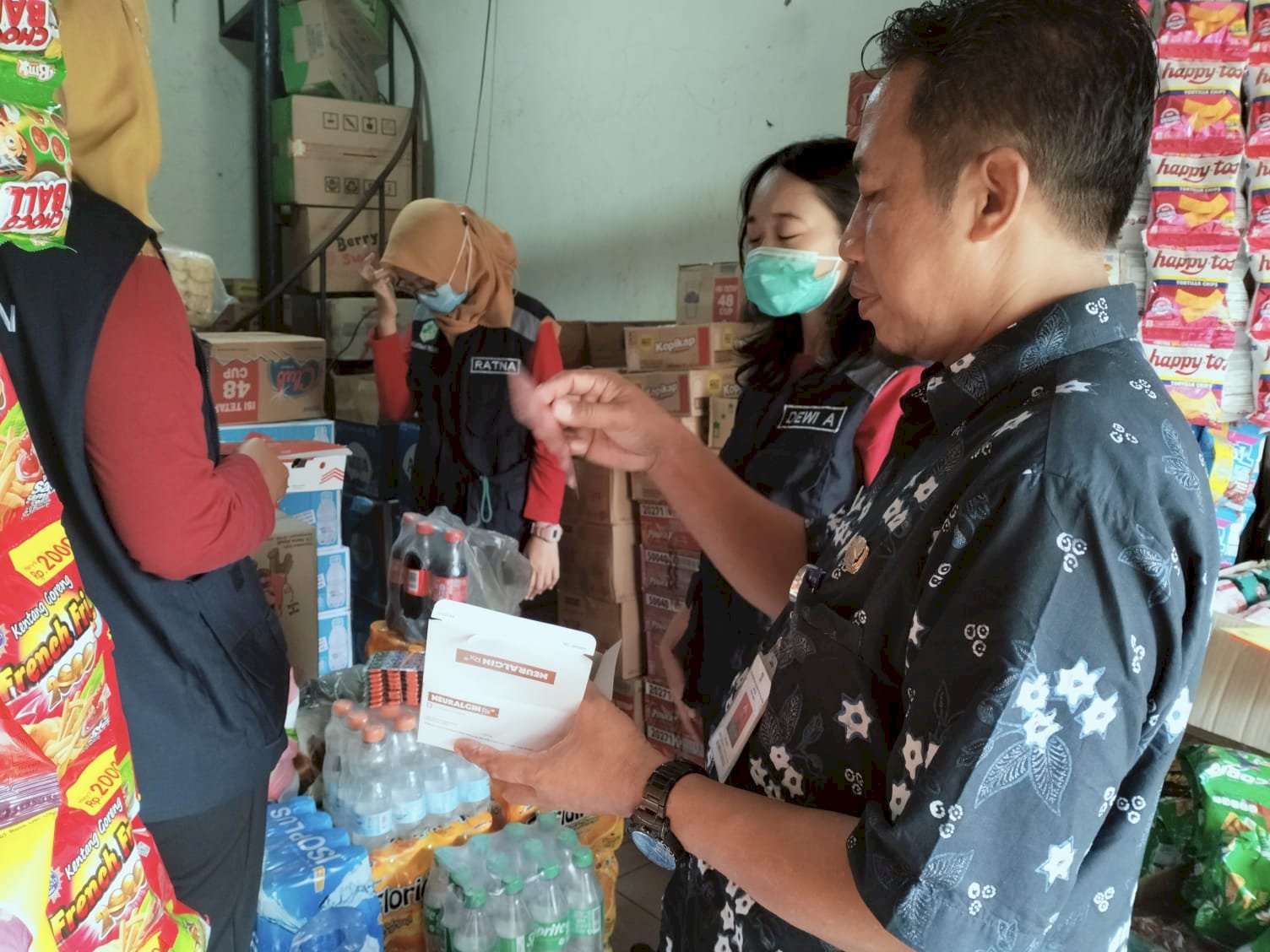 MUSPIKA KECAMATAN PEDAN ADAKAN MONEV KEAMANAN PANGAN JELANG LEBARAN