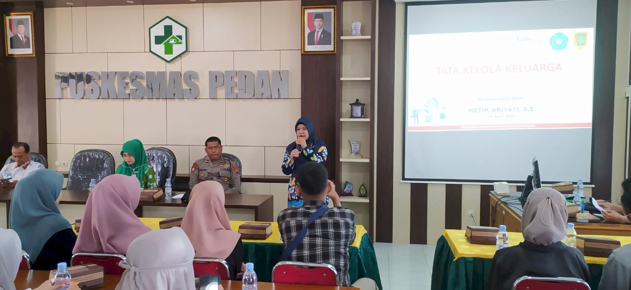 CEGAH STANTING KECAMATAN PEDAN LAKUKAN PEMBINAAN BAGI ( CATIN ) CALON PENGANTIN