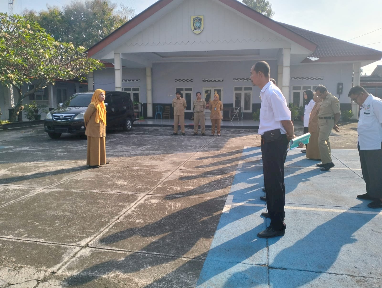 APEL PAGI KECAMATAN PEDAN  MENINGKATKAN DISIPLIN DAN LAYANAN MASYARAKAT