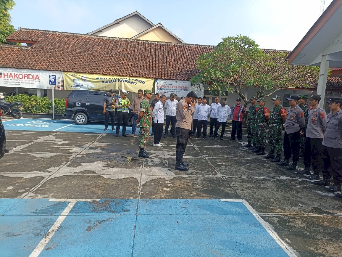 Apel Pengamanan orasi damai warga terdampak pengolahan samapah Di TPSA Troketon 