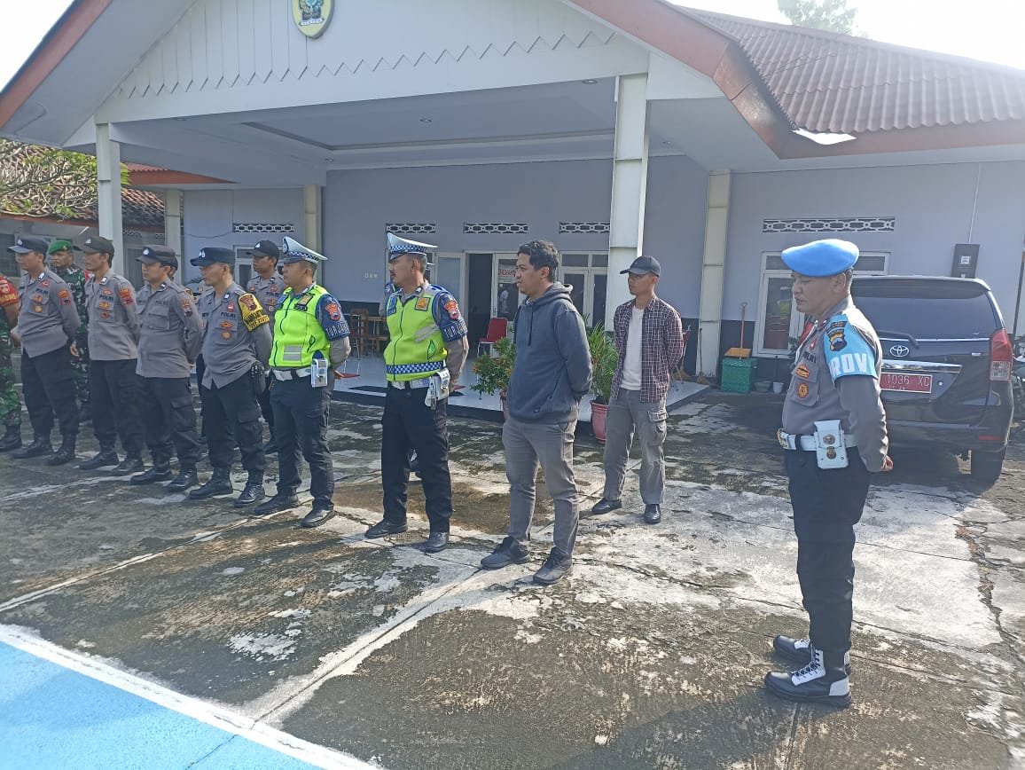 Apel Pengamanan orasi damai warga terdampak pengolahan samapah Di TPSA Troketon 