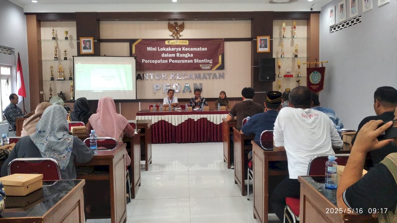 Mini Lokakarya Kevcamatan Dalam Rangka Percepatan Penurunan Stunting