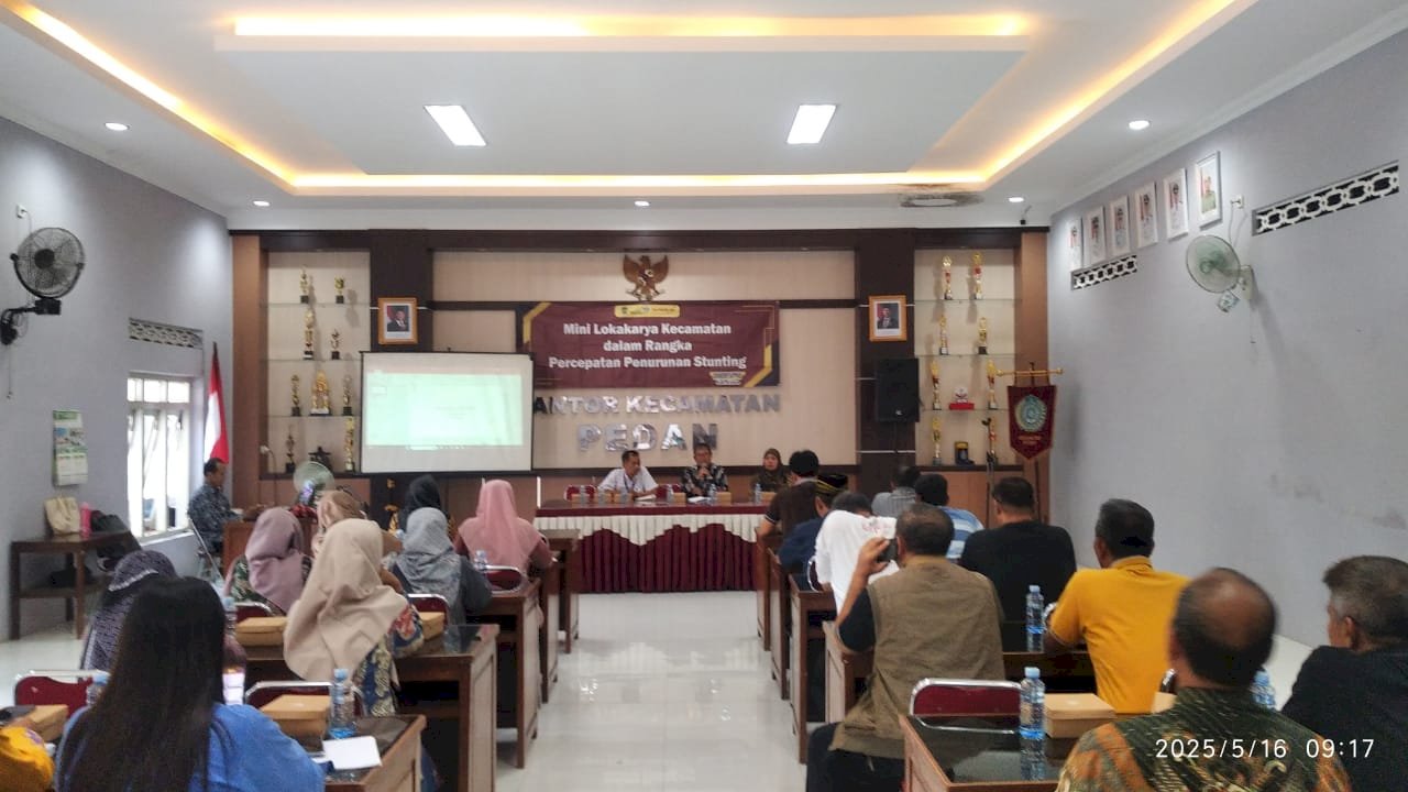 Mini Lokakarya Kevcamatan Dalam Rangka Percepatan Penurunan Stunting