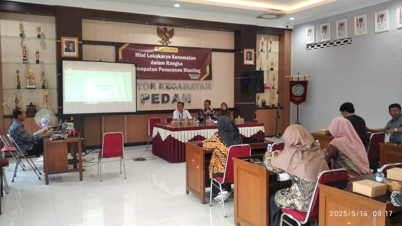 Mini Lokakarya Kevcamatan Dalam Rangka Percepatan Penurunan Stunting