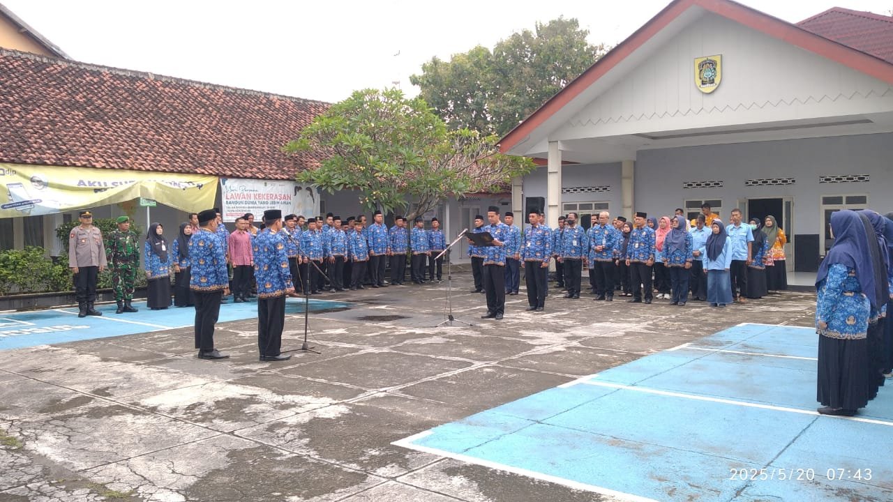 Kecamatan Pedan mengadakan Upacara Hari Kebangkitan Nasional Ke-117