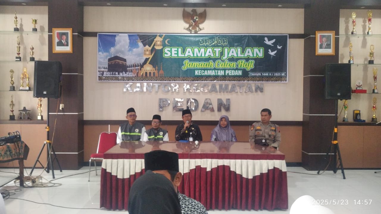 Pelepasan Calon Jemaah Haji Dari Kecamatan Pedan 