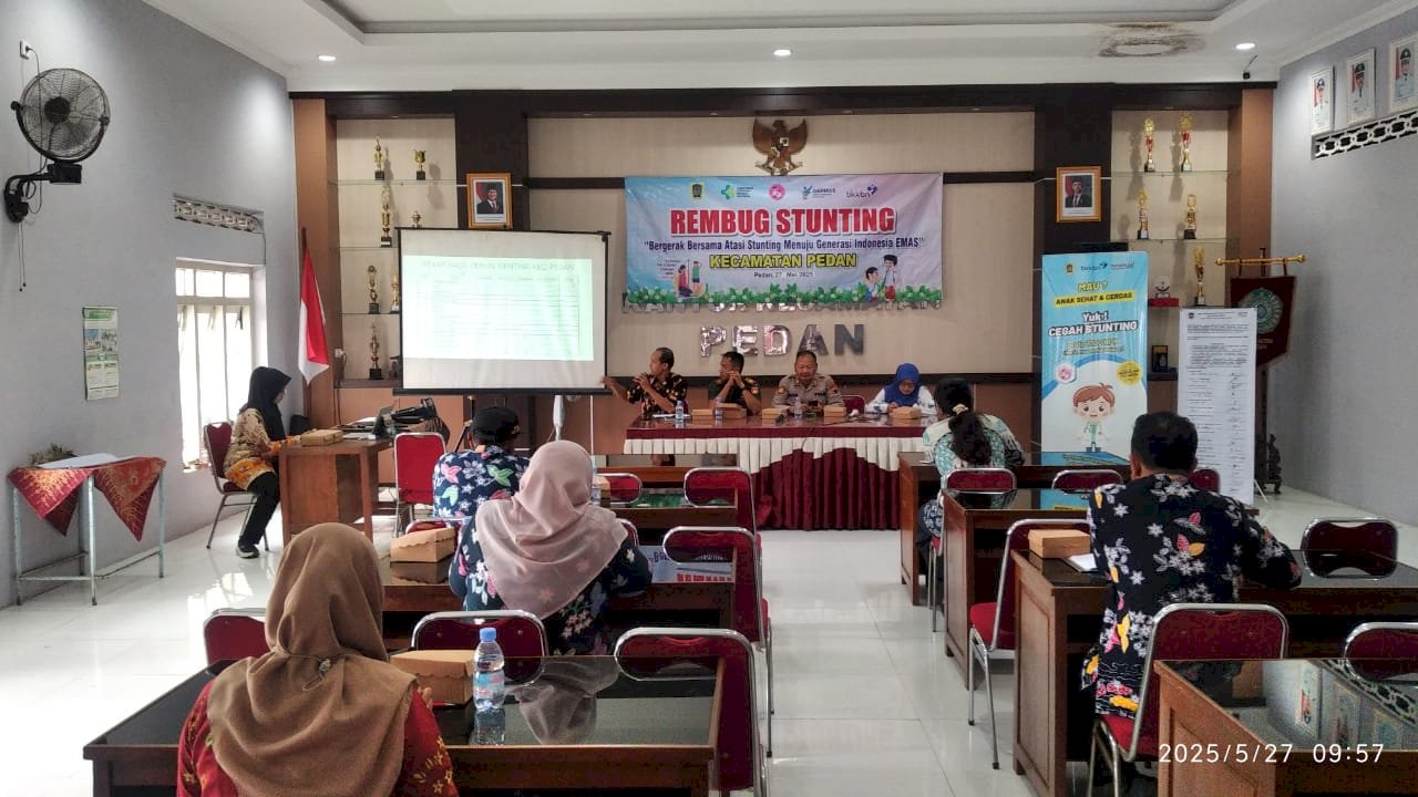Rembuk Stunting Kecamatan Pedan 