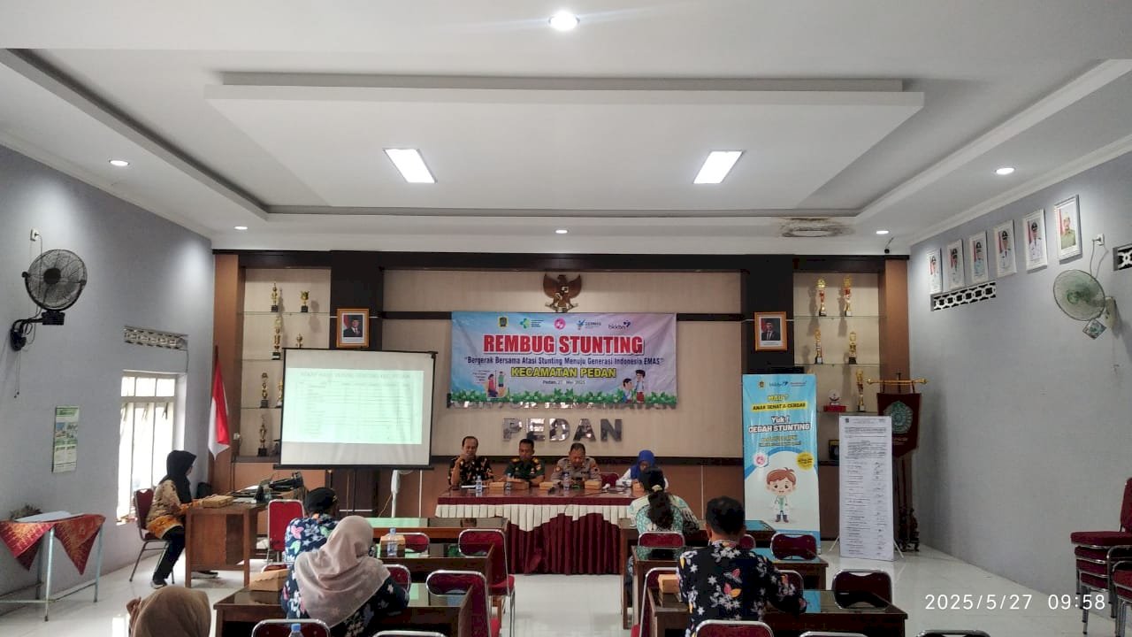 Rembuk Stunting Kecamatan Pedan 