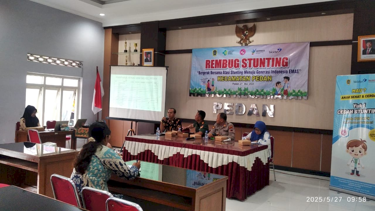 Rembuk Stunting Kecamatan Pedan 