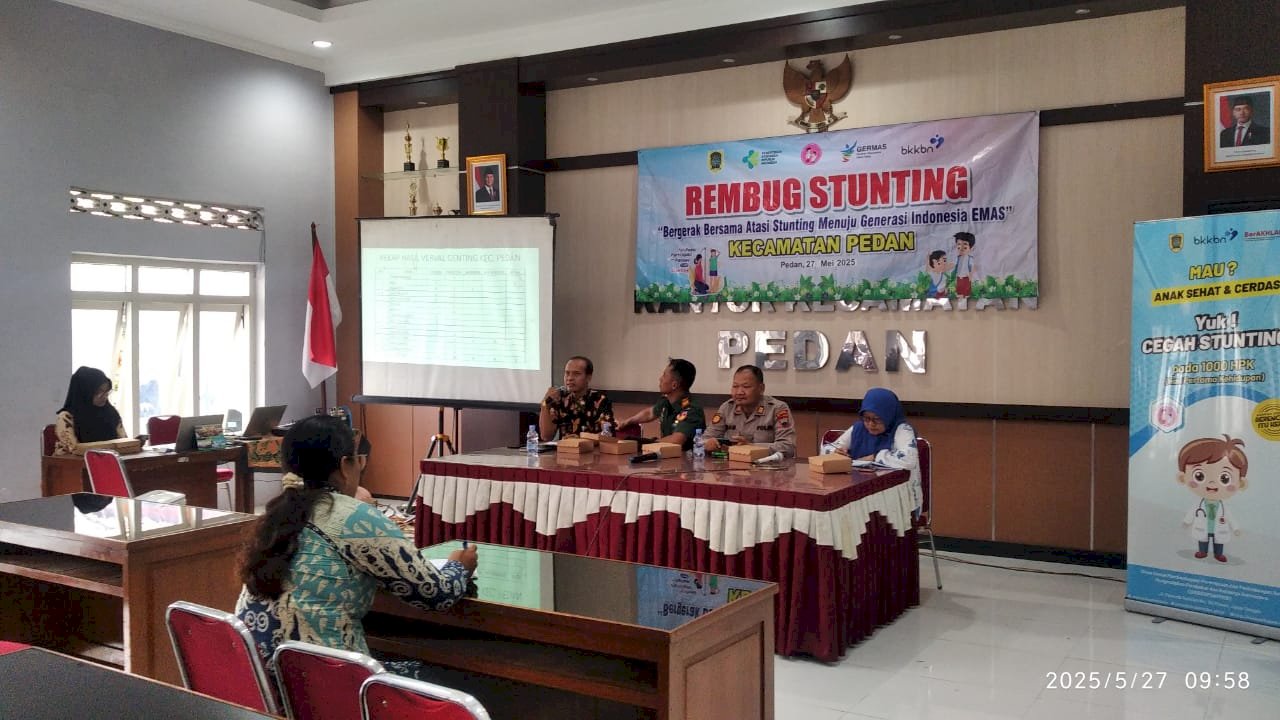 Rembuk Stunting Kecamatan Pedan 