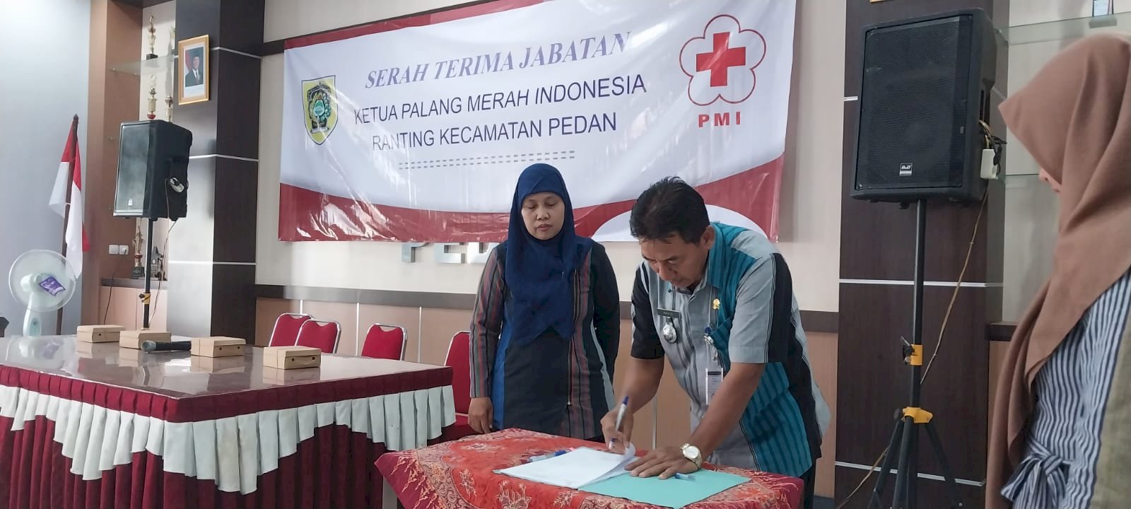 Sertijab Ketua PMI Kecamatan Pedan 