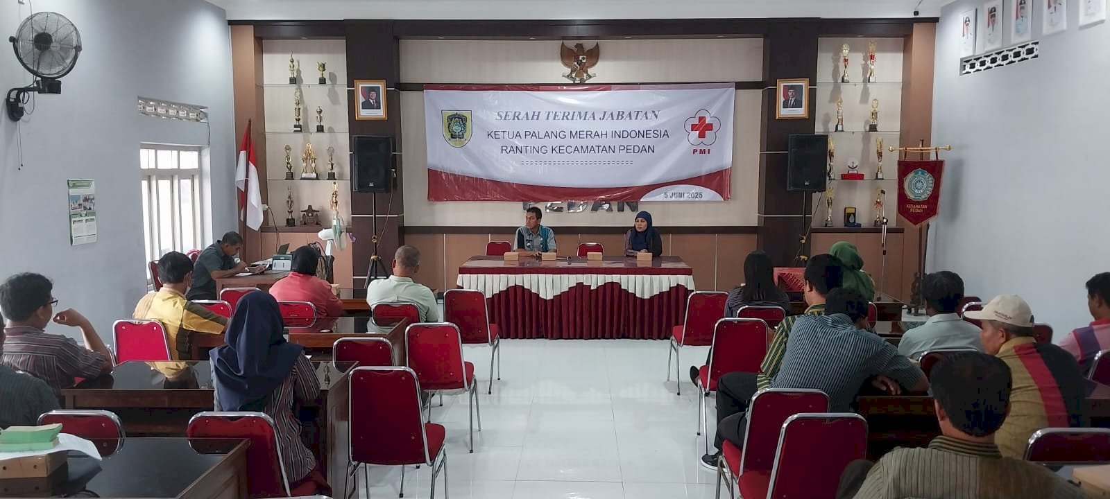 Sertijab Ketua PMI Kecamatan Pedan 