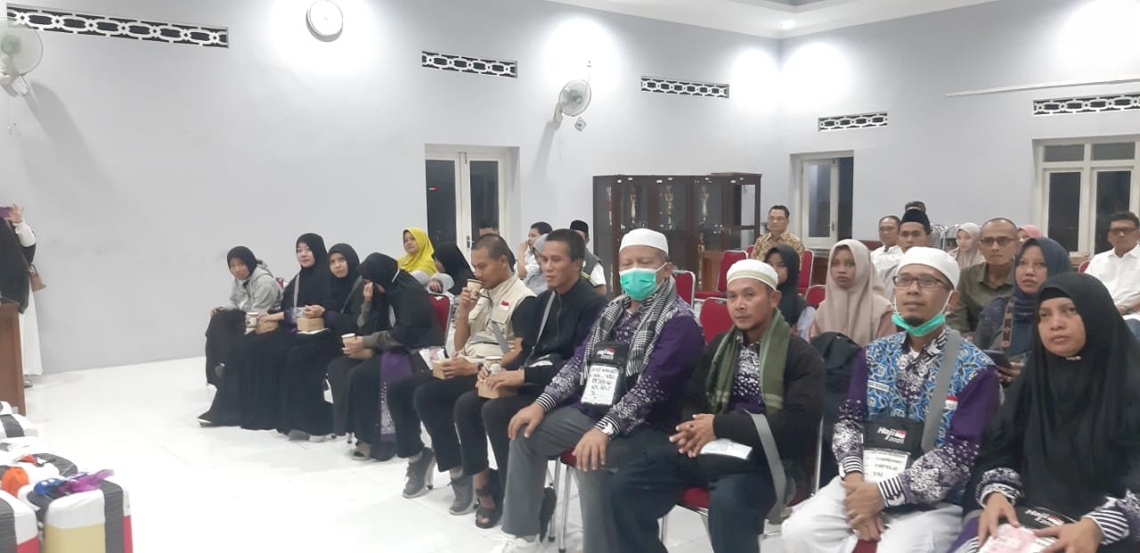 Penyambutan Jamaah Haji Kecamatan Pedan 