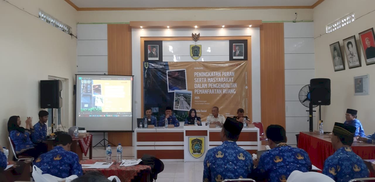DISPERWASKIM Kabupaten Klaten mengadakan sosialisasi kegiatan pemanfaatan ruang wilayah