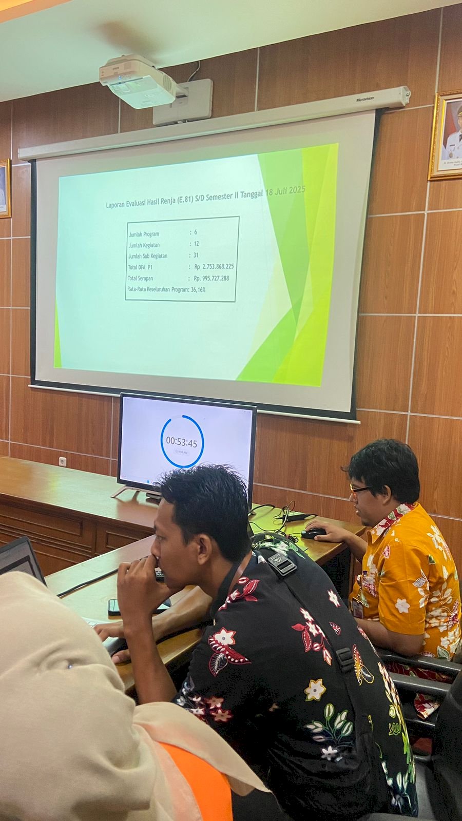 Evaluasi Kinerja Kecamatan (EKK) Kecamatan Pedan 