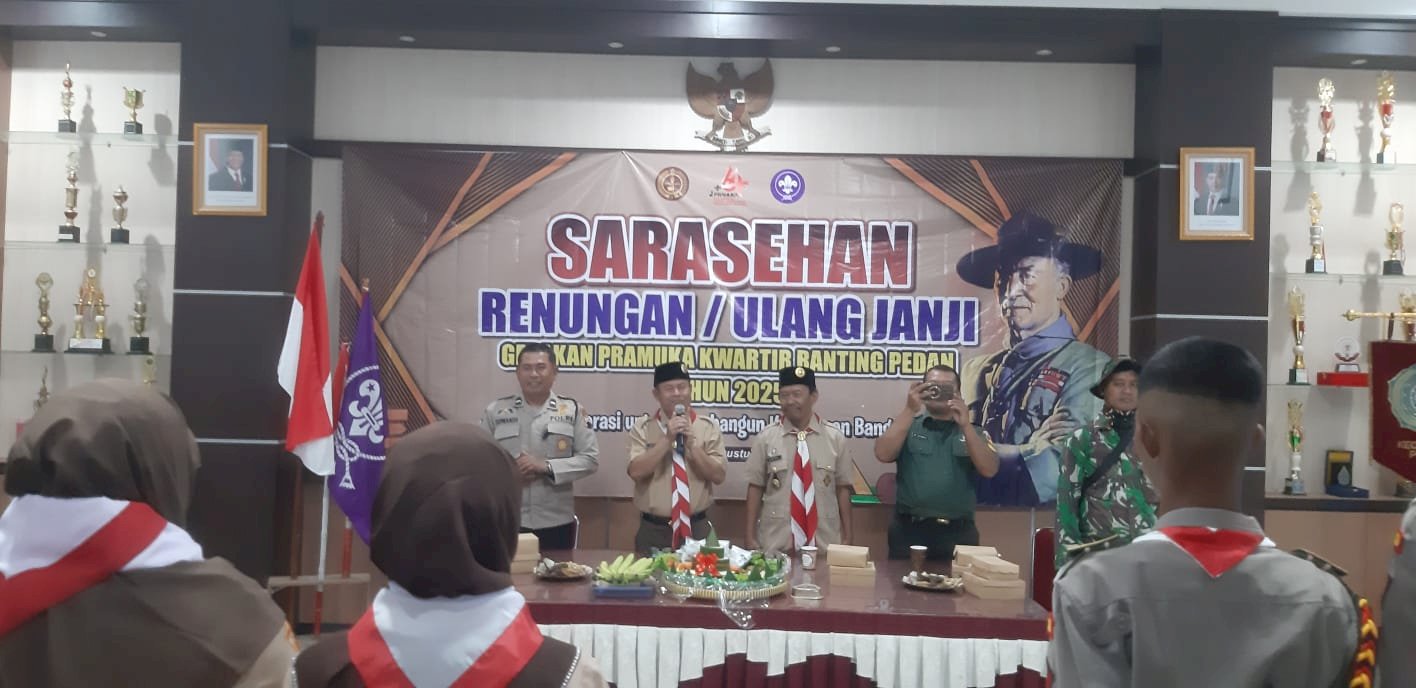 Renungan Ulang Janji Pramuka Kecamatan Pedan 
