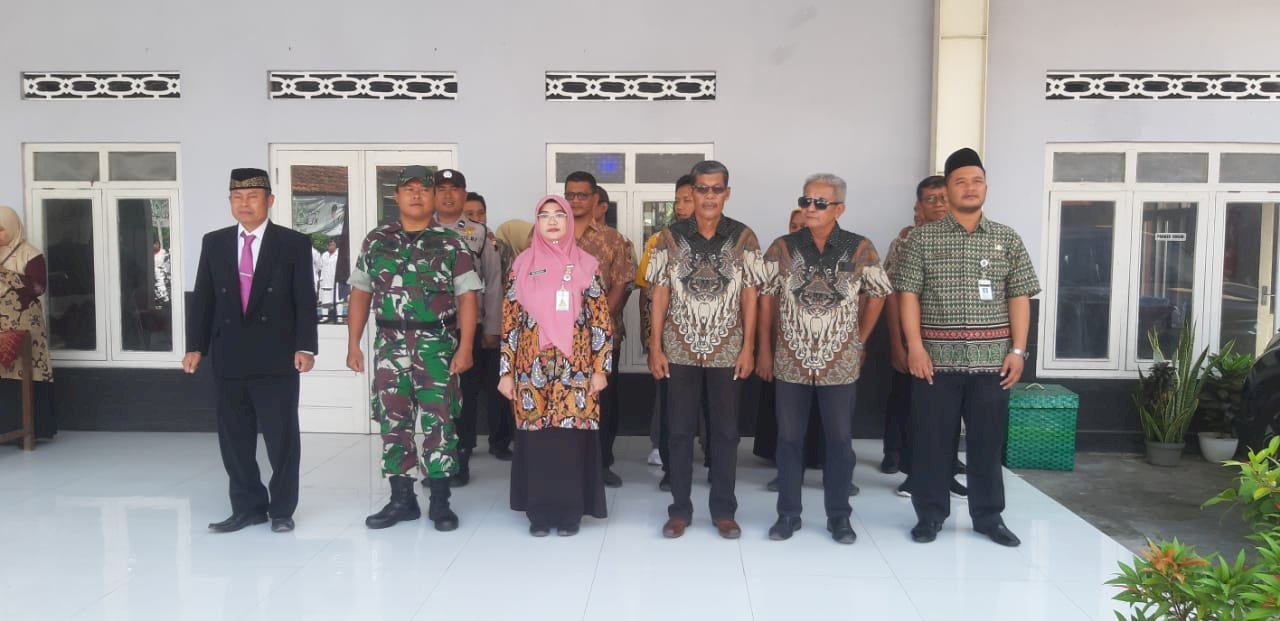 Pengukuhan Paskibraka Kecamatan Pedan 
