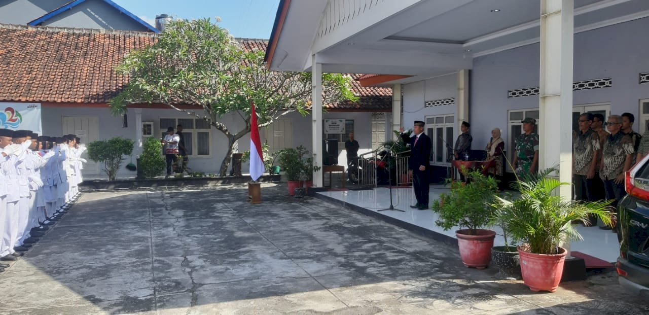 Pengukuhan Paskibraka Kecamatan Pedan 
