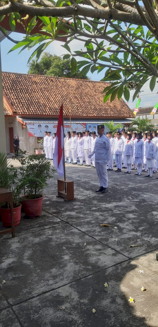 Pengukuhan Paskibraka Kecamatan Pedan 