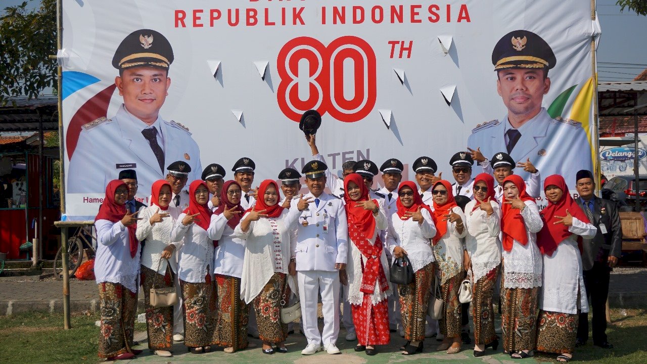 Upacara Memperingati HUT RI Ke-80 Kecamatan Pedan 