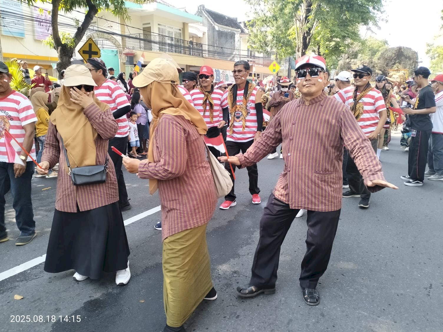 Mengikuti Karnaval Budaya Kabupaten Klaten 