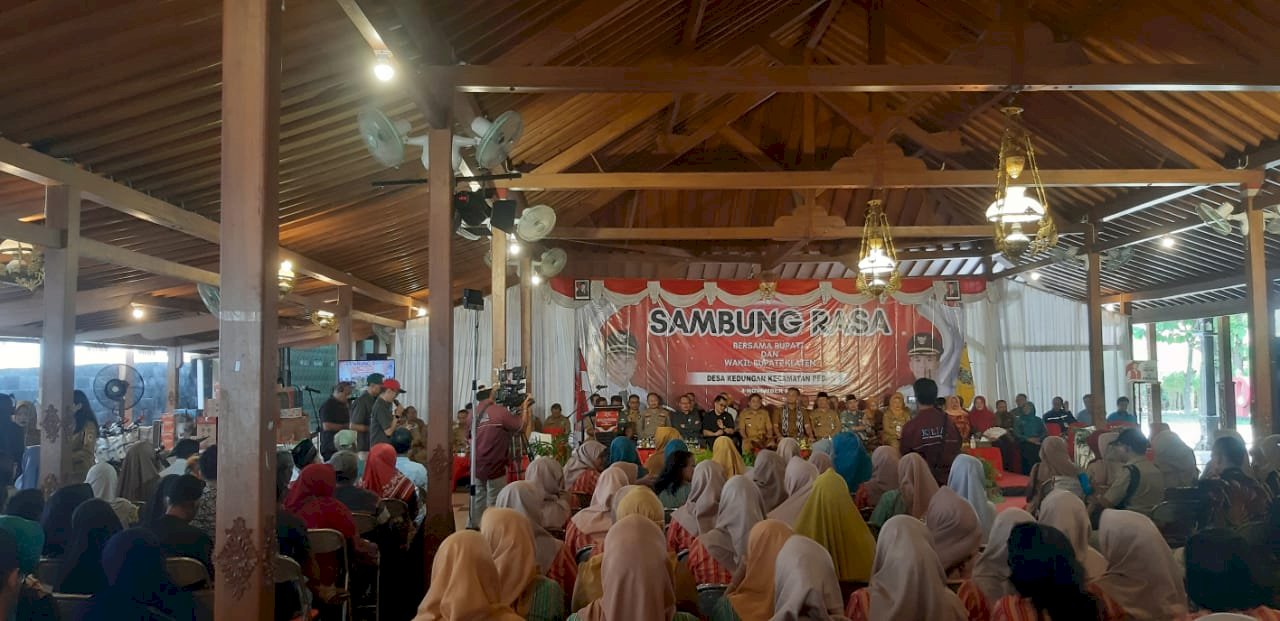 Sambung Rasa Bupati Dan Wakil Bupati KLaten 