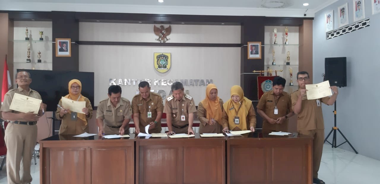 Penandatanganan Pakta Integritas ASN Kecamatan Pedan 